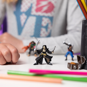 Mini PLUS Pirates & corsaires (Tube, 12 pcs) Papo en PVC, Collection MINI PAPO, jouet éducatif idéal pour enfants