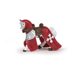 Mini PLUS Chevaliers (Tube, 12 pcs) Papo en PVC, Collection MINI PAPO, jouet éducatif idéal pour enfants