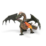 Figurine Dragon deux têtes Papo en PVC, Collection Fantastique, jouet éducatif idéal pour enfants et collectionneurs