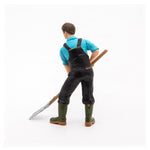 Jardinier Papo en PVC, Collection Vie à la ferme, jouet éducatif idéal pour enfants et collectionneurs