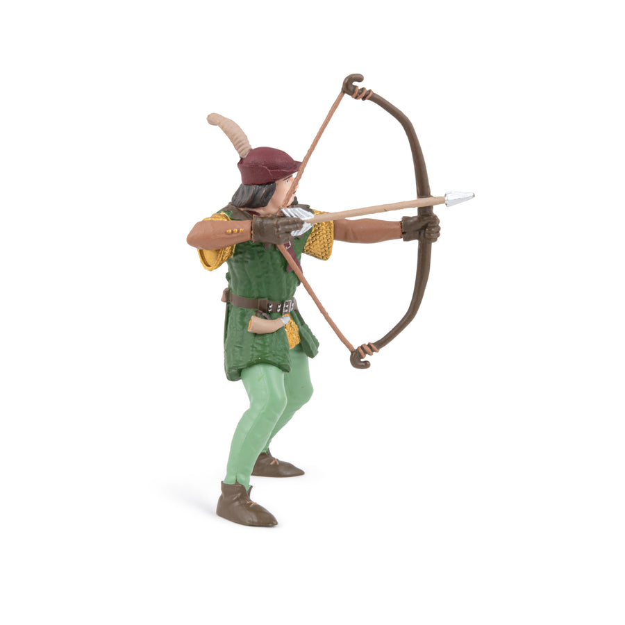 Robin des bois debout Papo en PVC, Collection Médiéval, jouet éducatif idéal pour enfants et collectionneurs