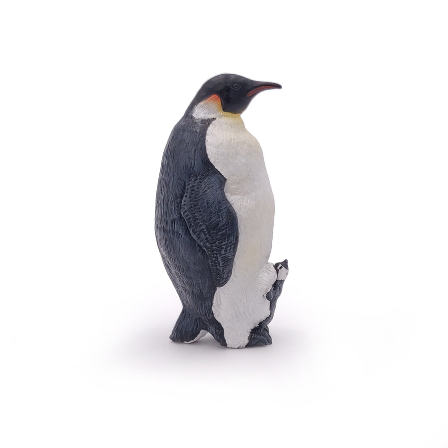 Figurine Manchot empereur Papo en PVC, Collection animaux marins, jouet éducatif idéal pour enfants et collectionneurs