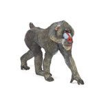 Figurine Mandrill Papo en PVC, thème savane, Collection Animaux sauvages, jouet éducatif idéal pour enfants et collectionneurs