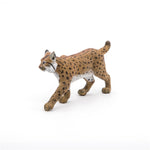Figurine Lynx Papo en PVC, thème forêt, Collection Animaux sauvages, jouet éducatif idéal pour enfants et collectionneurs