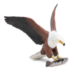 Figurine Aigle pêcheur d'Afrique Papo en PVC, thème oiseaux, Collection Animaux sauvages, jouet éducatif idéal pour enfants et collectionneurs