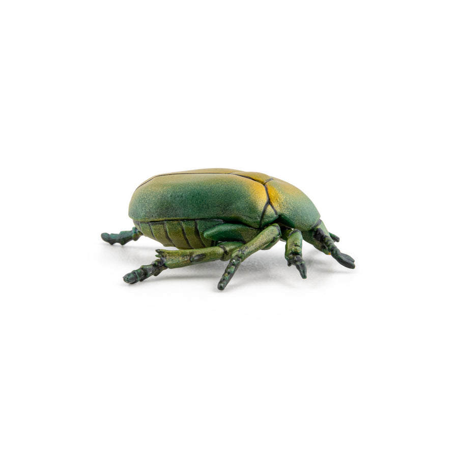 Figurine Cétoine doré Papo en PVC, thème insectes, Collection Animaux des jardins, jouet éducatif idéal pour enfants et collectionneurs