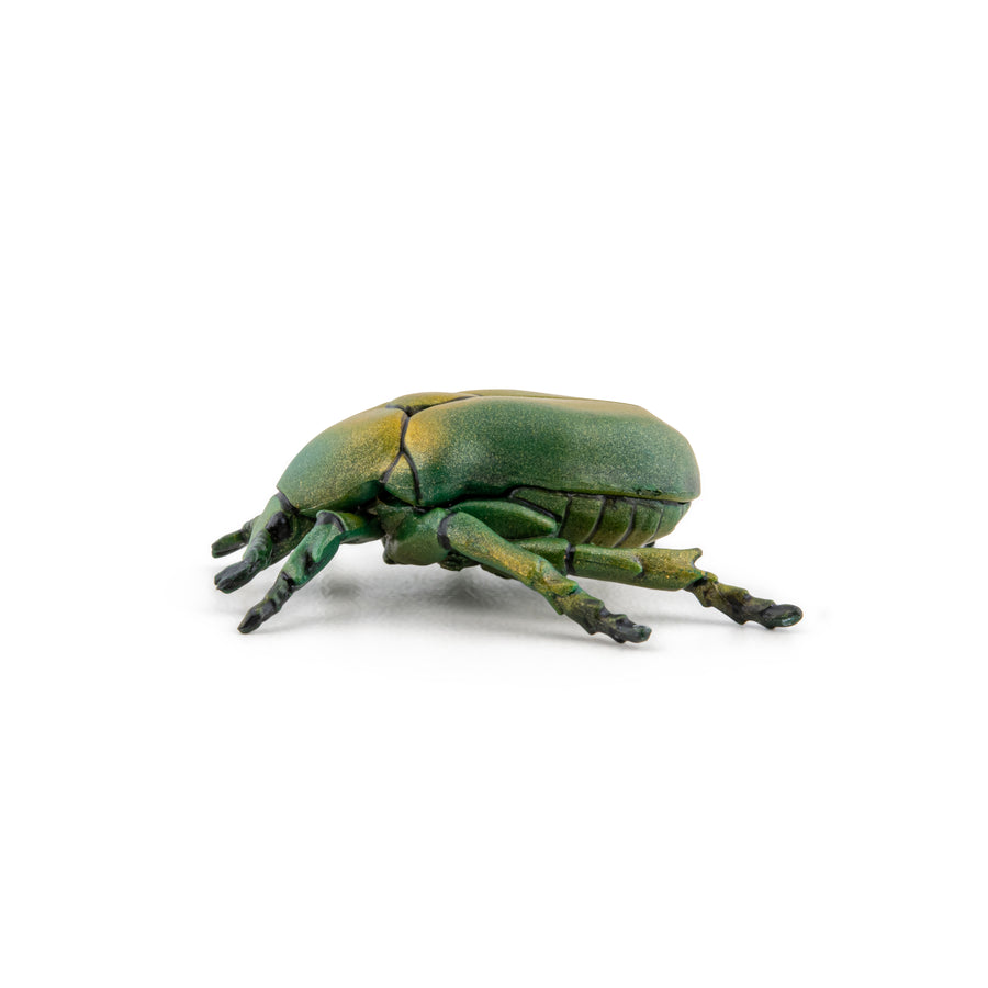 Figurine Cétoine doré Papo en PVC, thème insectes, Collection Animaux des jardins, jouet éducatif idéal pour enfants et collectionneurs