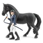 Figurine Pénélope et Blacky Papo en PVC, Collection chevaux, jouet éducatif idéal pour enfants et collectionneurs