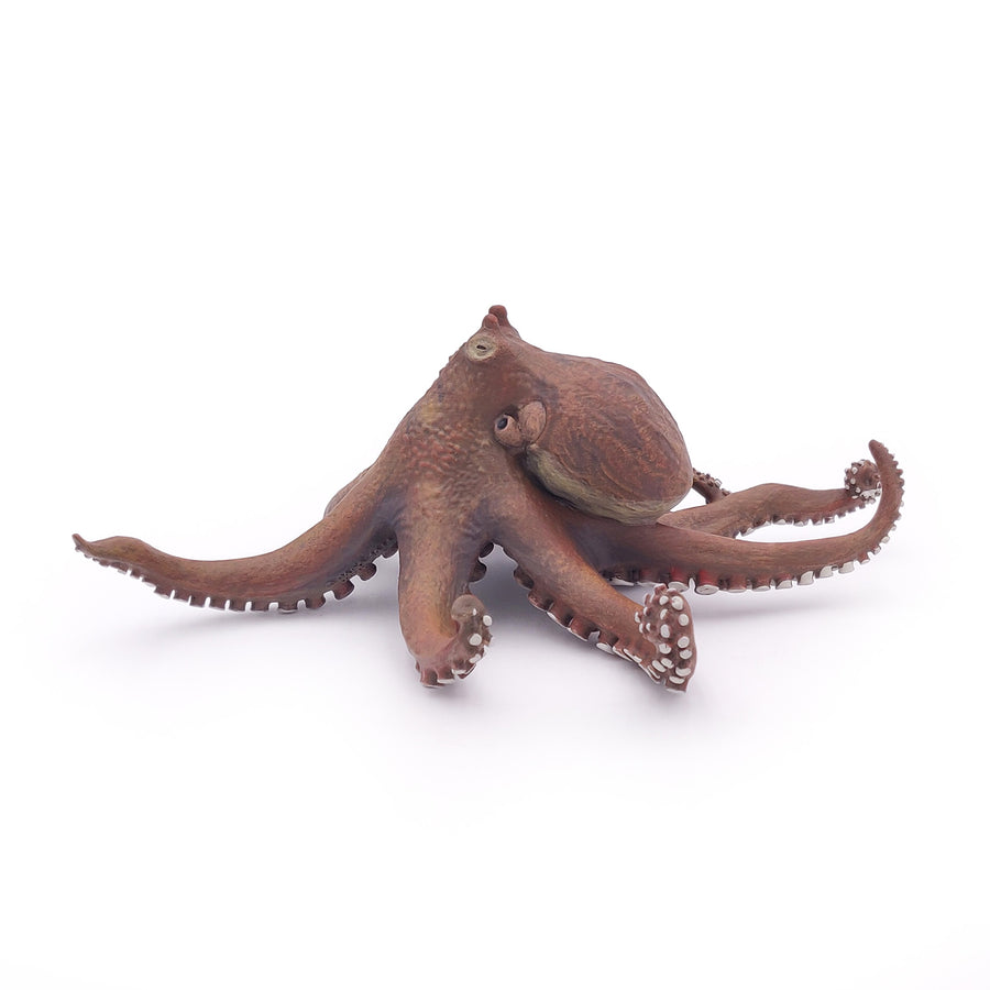 Pieuvre Papo en PVC, Collection animaux marins, jouet éducatif idéal pour enfants et collectionneurs